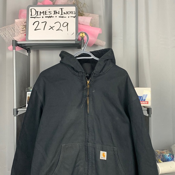 Carhartt Other - VTG Carhartt XL J131 BLK Thermal Lined Active Jacket